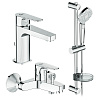 Комплект смесителей Ideal Standard Esla BC264AA Комплект смесителей Ideal Standard Esla BC264AA