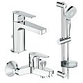 Комплект смесителей Ideal Standard Esla BC264AA Комплект смесителей Ideal Standard Esla BC264AA