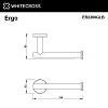 Держатель туалетной бумаги WHITECROSS Ergo ER2260GLB брашированное золото Держатель туалетной бумаги WHITECROSS Ergo ER2260GLB брашированное золото
