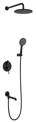 Душевая система Raglo R20.27.06 встраиваемая, черный Душевая система Raglo R20.27.06 встраиваемая, черный