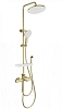 Душевая система Wonzon &amp; Woghand с термостатом, брашированное золото (WW-C3011-A1-BG)