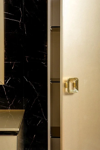 Шкаф-пенал Armadi Art LUCIDO 772-Light Gold Светлое золото Шкаф-пенал Armadi Art LUCIDO 772-Light Gold Светлое золото