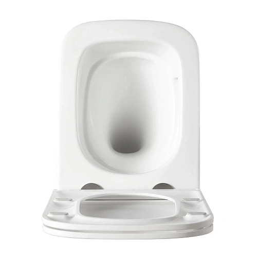 Унитаз подвесной Lemark FLOREX безободковый с сиденьем микролифт, смыв торнадо, белый глянец 9614001 Унитаз подвесной Lemark FLOREX безободковый с сиденьем микролифт, смыв торнадо, белый глянец 9614001