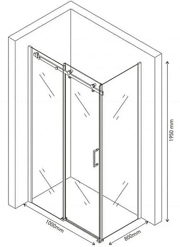 Душевой уголок Berges GELIOS 1000x800 061003 Душевой уголок Berges GELIOS 1000x800 061003