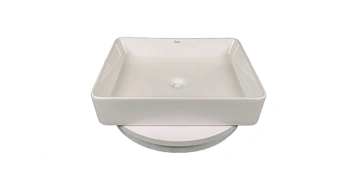 Раковина Sintesi SIN-LVB-APP-407 накладная белая 500х395х130, без отверстия под смеситель Раковина Sintesi SIN-LVB-APP-407 накладная белая 500х395х130, без отверстия под смеситель