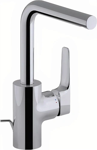 Смеситель для раковины Jacob Delafon Aleo+ E72357-CP с донным клапаном Смеситель для раковины Jacob Delafon Aleo+ E72357-CP с донным клапаном