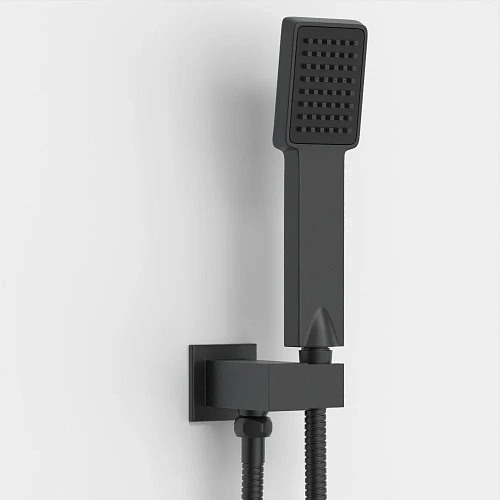 Душевая система BERGES NARDIS 3S встраиваемая, поворотный излив, черный матовый 071011 Душевая система BERGES NARDIS 3S встраиваемая, поворотный излив, черный матовый 071011