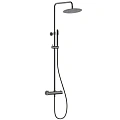 Душевая система AQUAme AQM8006GM с термостатом, оружейная сталь Душевая система AQUAme AQM8006GM с термостатом, оружейная сталь