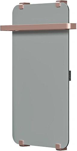 Полотенцесушитель электрический Allen Brau Infinity 80x44 00325650 с рейлингом 2.0 и креплением, медь брашированная Полотенцесушитель электрический Allen Brau Infinity 80x44 00325650 с рейлингом 2.0 и креплением, медь брашированная