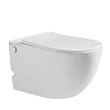 Унитаз подвесной ABBER Bequem AC1105P белый с импульсным смывом с крышкой микролифт Унитаз подвесной ABBER Bequem AC1105P белый с импульсным смывом с крышкой микролифт