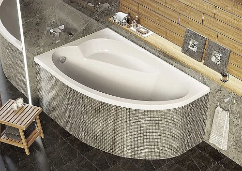 Акриловая ванна Alex Baitler NERO 160 L асимметричная 160Х100 NERO L 160*100 Акриловая ванна Alex Baitler NERO 160 L асимметричная 160Х100 NERO L 160*100