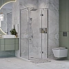 Душевой уголок Niagara Nova NG-6632-34 (100x100x195) квадратная, распашная, хром, стекло прозрачное Душевой уголок Niagara Nova NG-6632-34 (100x100x195) квадратная, распашная, хром, стекло прозрачное