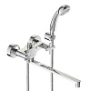Картинка анонса товара «смеситель для ванны vidima art ba330aa, хром»