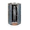 Картинка анонса товара «душевая кабина deto bм1590 с электрикой black (bm1590elblack)»
