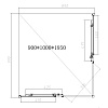 Душевой уголок Vincea Slim-N VSS-4SN9010CGB, 1000x900, черный, стекло тонированное Душевой уголок Vincea Slim-N VSS-4SN9010CGB, 1000x900, черный, стекло тонированное