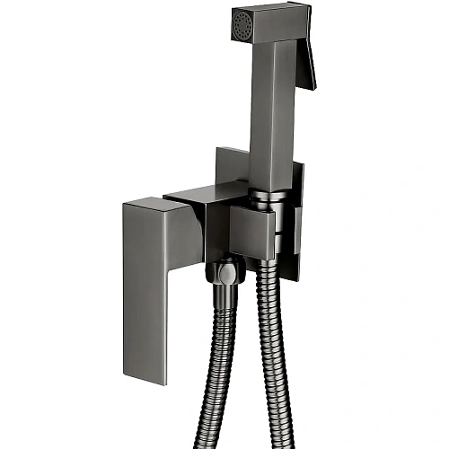 Гигиенический душ BOCH MANN RESIA BM10414 GR CK-P11GR из латуни, с шлангом 120 см, серый Гигиенический душ BOCH MANN RESIA BM10414 GR CK-P11GR из латуни, с шлангом 120 см, серый