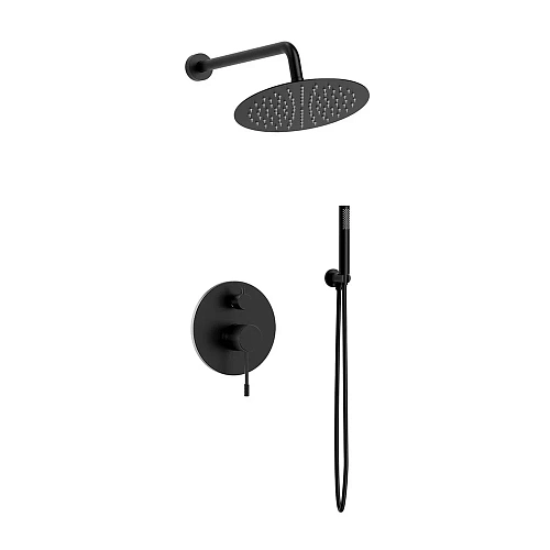 Душевая система Vincea Desire VSFW-1D1MB встраиваемая, 2 режима, черный Душевая система Vincea Desire VSFW-1D1MB встраиваемая, 2 режима, черный