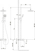 Картинка анонса товара «душевая система timo lotta-thermo sx-2610 white sx-2610 white»