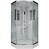 Картинка анонса товара «душевая кабина niagara luxe ng-7717w (1000x1000х2150) низкий поддон стенки белые»