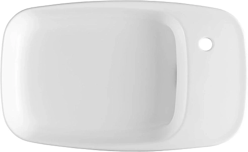 Раковина Allen Brau Liberty 4.32012.21 накладная, белый матовый Раковина Allen Brau Liberty 4.32012.21 накладная, белый матовый