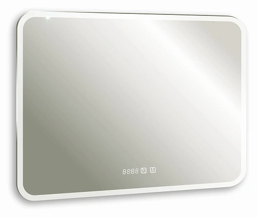 Зеркало Silver mirrors Стив 915х685 - 3 подогрев, часы, сенсорный выключатель ФР-00001060 Зеркало Silver mirrors Стив 915х685 - 3 подогрев, часы, сенсорный выключатель ФР-00001060