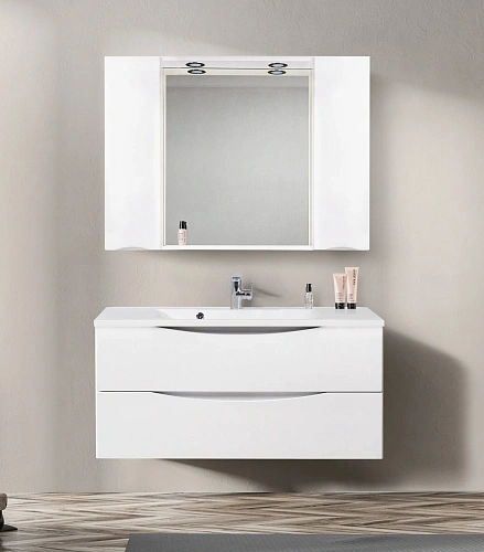 Шкаф-пенал BelBagno MARINO-SPC-1200/750-2A-BL-P подвесной 1200x150 Bianco Lucido Шкаф-пенал BelBagno MARINO-SPC-1200/750-2A-BL-P подвесной 1200x150 Bianco Lucido