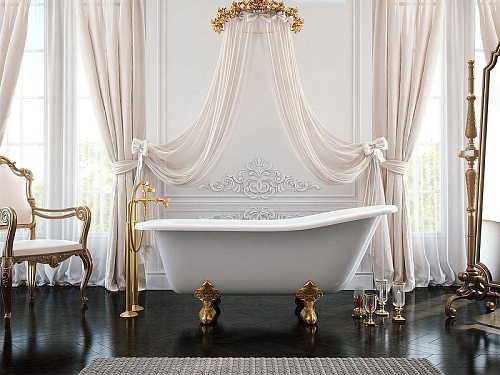 Ванна из искусственного камня Эстет Carskaya silk 1500х730 ФР-00014625 Ванна из искусственного камня Эстет Carskaya silk 1500х730 ФР-00014625