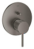 Картинка анонса товара «смеситель для ванны grohe atrio new, круглая розетка, темный гарфит матовый (24066al3)»