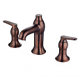 Смеситель для раковины Swedbe Terracotta 2550 на 3 отверстия Смеситель для раковины Swedbe Terracotta 2550 на 3 отверстия