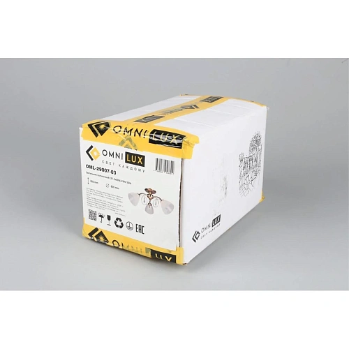 Люстра потолочная Omnilux Castellaro OML-29007-03 Люстра потолочная Omnilux Castellaro OML-29007-03