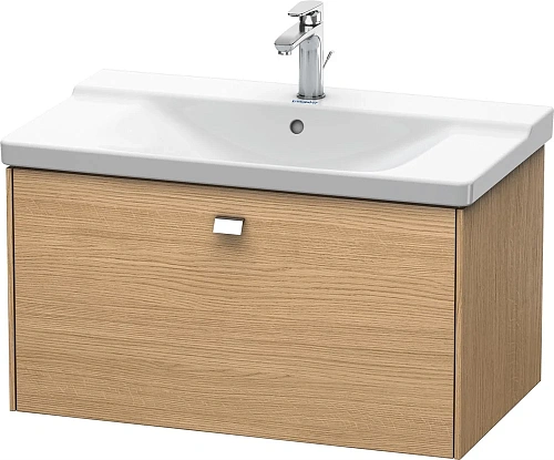 Тумба под раковину Duravit Brioso BR402101052 подвесная 82 см Европейский дуб Тумба под раковину Duravit Brioso BR402101052 подвесная 82 см Европейский дуб