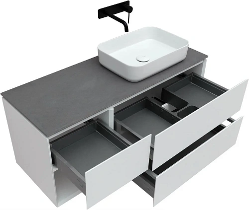 Тумба под раковину Allen Brau Infinity 120 1.21007.WM R белый матовый Тумба под раковину Allen Brau Infinity 120 1.21007.WM R белый матовый