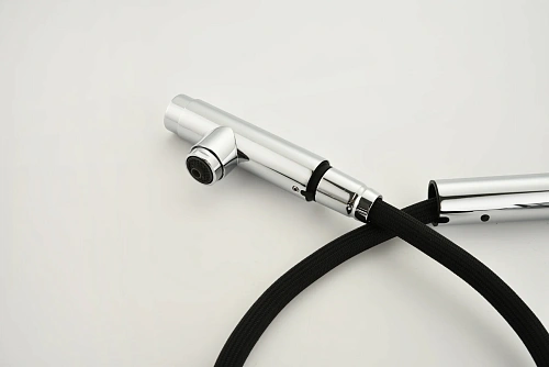 Смеситель для кухни AQUAme Cucina AQM9902CR с выдвижным изливом, хром Смеситель для кухни AQUAme Cucina AQM9902CR с выдвижным изливом, хром