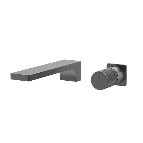 Смеситель для раковины Vincea Domus VBFW-5DM01GM встраиваемый, вороненая сталь Смеситель для раковины Vincea Domus VBFW-5DM01GM встраиваемый, вороненая сталь