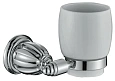 Стакан Rush Socotra ST12310 с настенным держателем, одинарный Стакан Rush Socotra ST12310 с настенным держателем, одинарный