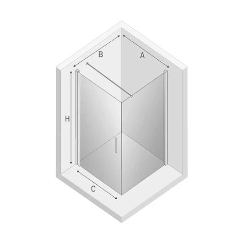 Душевой уголок NEW TRENDY NEGRA 80x100x195 EXK-1193/EXK-1195 (черный) Душевой уголок NEW TRENDY NEGRA 80x100x195 EXK-1193/EXK-1195 (черный)