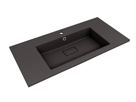 Раковина Style Line LINE 1000x480 СС-00002456 кварц, антрацит Раковина Style Line LINE 1000x480 СС-00002456 кварц, антрацит