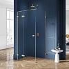Душевой уголок NEW TRENDY AVEXA GOLD 80x120x200 EXK-1738 (брашированное золото) Душевой уголок NEW TRENDY AVEXA GOLD 80x120x200 EXK-1738 (брашированное золото)