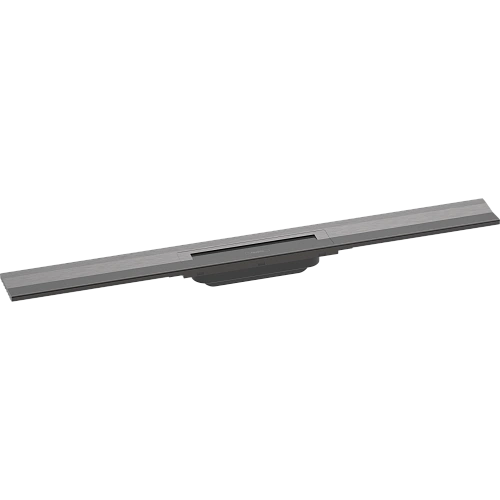 Решетка для водоотводящего желоба Hansgrohe RainDrain Flex, 80 см, укорачиваемая 56051340, шлифованн Решетка для водоотводящего желоба Hansgrohe RainDrain Flex, 80 см, укорачиваемая 56051340, шлифованн