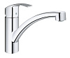 Картинка анонса товара «смеситель для кухни grohe eurosmart new с низким изливом и энергосберегающим картриджем, хром (30260 30260002»