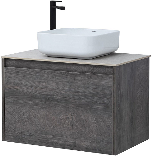 Тумба под раковину Aquanet Nova Lite 75 дуб рошелье (1 ящик) 00242274 Тумба под раковину Aquanet Nova Lite 75 дуб рошелье (1 ящик) 00242274