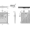 Душевой поддон GROSSMAN Strong белый (100x100x2,5) GR-S1100100Q Душевой поддон GROSSMAN Strong белый (100x100x2,5) GR-S1100100Q