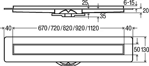 Душевой лоток Viega Advantix 75см 753207 с решеткой ER13 мод. 4983.20 Душевой лоток Viega Advantix 75см 753207 с решеткой ER13 мод. 4983.20