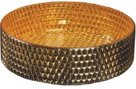 Раковина Boheme круглая хрустальная 817-G Раковина Boheme круглая хрустальная 817-G