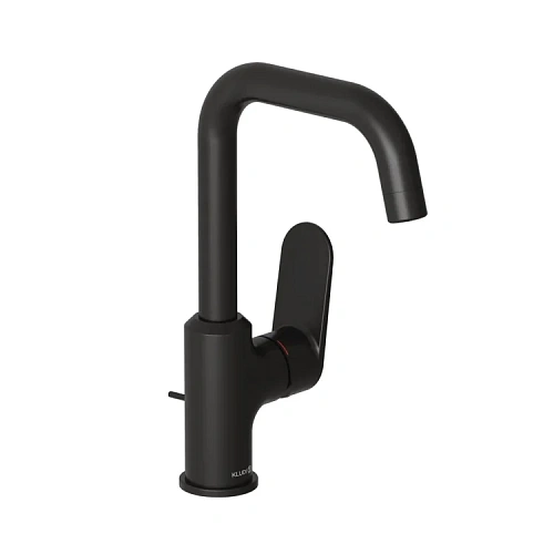 Смеситель для раковины Kludi X1 320273975 черный матовый Смеситель для раковины Kludi X1 320273975 черный матовый