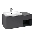 Тумба под раковину Villeroy & Boch Subway 3.0 Graphite / Graphite C57200VR Тумба под раковину Villeroy & Boch Subway 3.0 Graphite / Graphite C57200VR