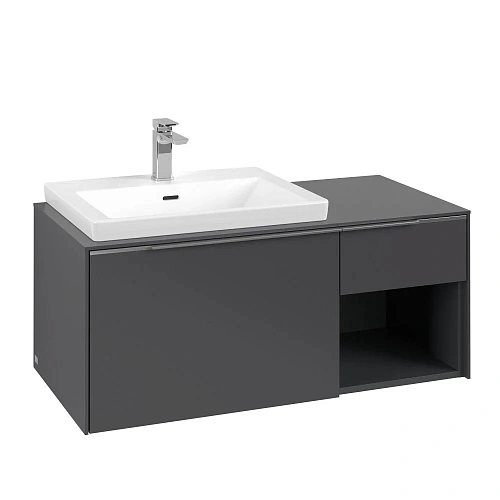 Тумба под раковину Villeroy & Boch Subway 3.0 Graphite / Graphite C57200VR Тумба под раковину Villeroy & Boch Subway 3.0 Graphite / Graphite C57200VR