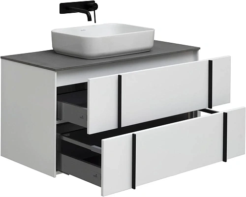 Тумба под раковину Allen Brau Reality 100 1.32007.WM белый матовый Тумба под раковину Allen Brau Reality 100 1.32007.WM белый матовый