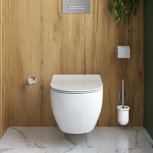 Унитаз подвесной CEZARES COMFORT CZR-191-TH/BS/CZR-2316-SC безободковый с функцией биде с сиденьем Унитаз подвесной CEZARES COMFORT CZR-191-TH/BS/CZR-2316-SC безободковый с функцией биде с сиденьем