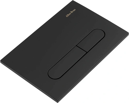 Клавиша смыва Allen Brau Project Color 9.2PR01.31 черный матовый Клавиша смыва Allen Brau Project Color 9.2PR01.31 черный матовый